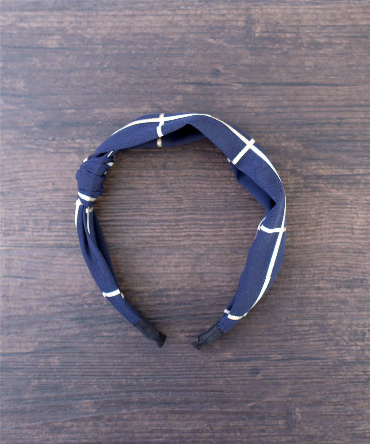Checked ribbon Hairband / HA8020