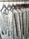 Branches 顯瘦氣質水彩花枝雙橡筋修腰, Blouse/ BU8612