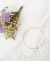 Triangle Gemstone Bangle/ BL8035