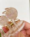 Blush marble Cherry Butterfly, Clip/ HA8112