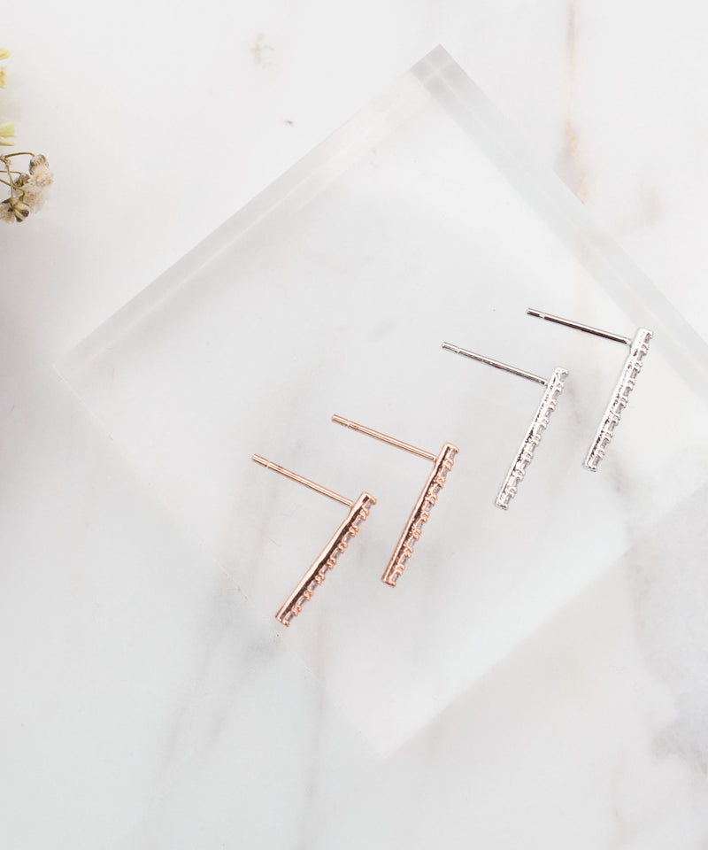 Crystal Bar Earrings/ ER8123
