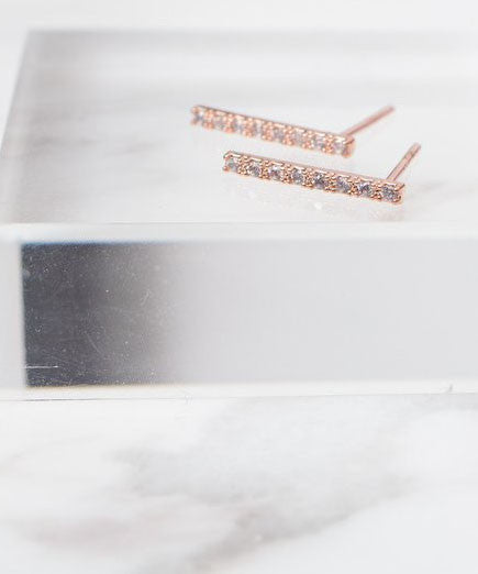 Crystal Bar Earrings/ ER8123