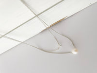 (S925 Silver) Double Loop 全條純銀, Necklace/ NL8144