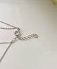 (S925 Silver) Double Loop 全條純銀, Necklace/ NL8144