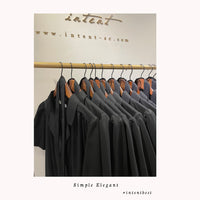 Simple Elegant 舒適質感優雅小細領雙排鈕顯瘦, Dress/ DS8844