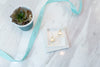 "Ring me" double triangle earrings / ER8140
