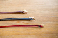 Double Loop Leather Belt/ BT8010 (pre-order)