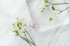 Silver Oval Geometric Ring  (Free size) / RN8016