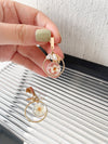 Dry Floral Pearl, Drop Earrings/ ER8323