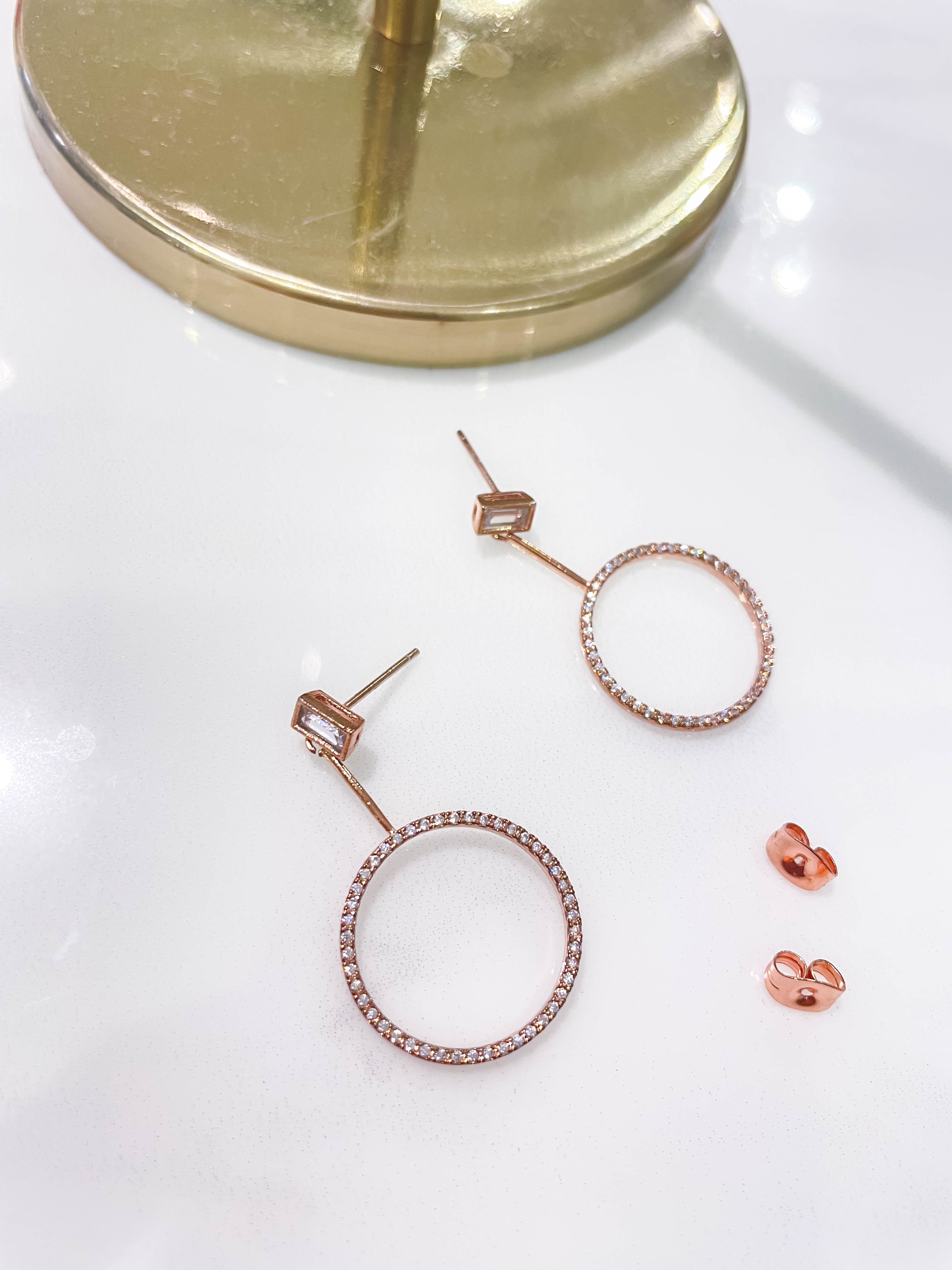 Crystal Loop, Earrings/ ER8315