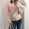 Romance Lace 粉色微彈幼細雕花邊蕾絲紋, Blouse or Outer/ BU8614