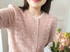 Romance Lace 粉色微彈幼細雕花邊蕾絲紋, Blouse or Outer/ BU8614