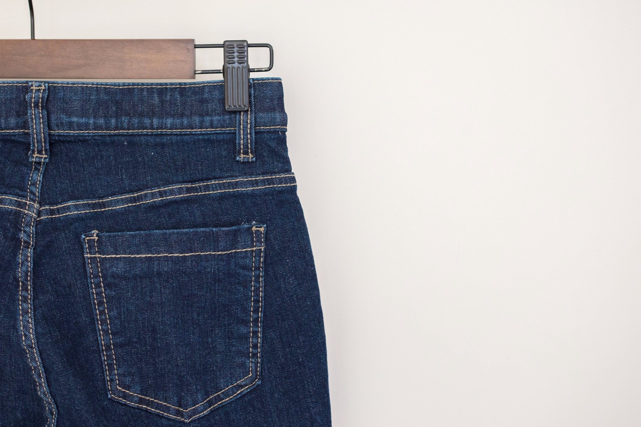 Elastic folded end jeans/ PT8077