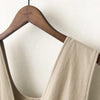 PLEATED VEST 開V領口腰線下百褶背心裙, DRESS/ DS8829