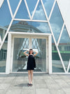 Classic Halter 雙色顯瘦入膊隱形口袋, Dress/ DS9105 （black sold out)