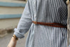 Double Loop Leather Belt/ BT8010 (pre-order)