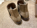 genuine leather Elastic Ankle Boots/ SH8106