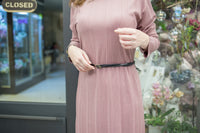 Double Loop Leather Belt/ BT8010 (pre-order)