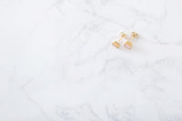 Romantic Cube earrings & necklace set/ ASE8016