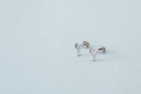 "Crystal Key" Earrings & Necklace set/ASE8017