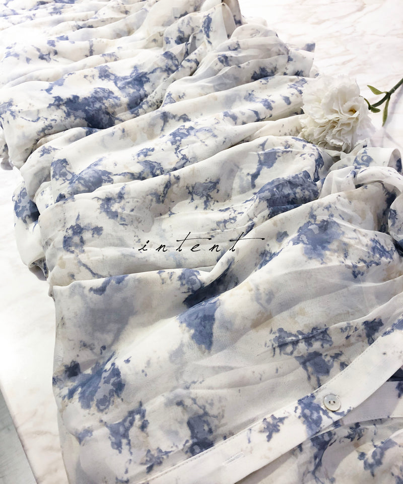 Sky Marble 天空大理石紋氣質輕盈, Blouse/ BU8531