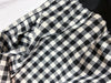Check One Piece 假兩件高領口袋左右開叉格子裙, Dress/ DS9161