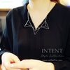 Triangle Dimension Necklace / NL8060