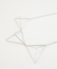 Triangle Dimension Necklace / NL8060