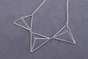 Triangle Dimension Necklace / NL8060