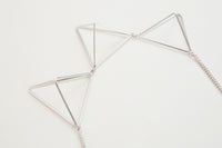 Triangle Dimension Necklace / NL8060