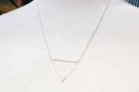 Double Loop Triangle Necklace / NL8088