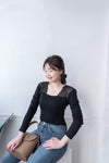 Skinny 高腰彈性褲管微磨超修腳牛仔褲, jeans/ PT8298