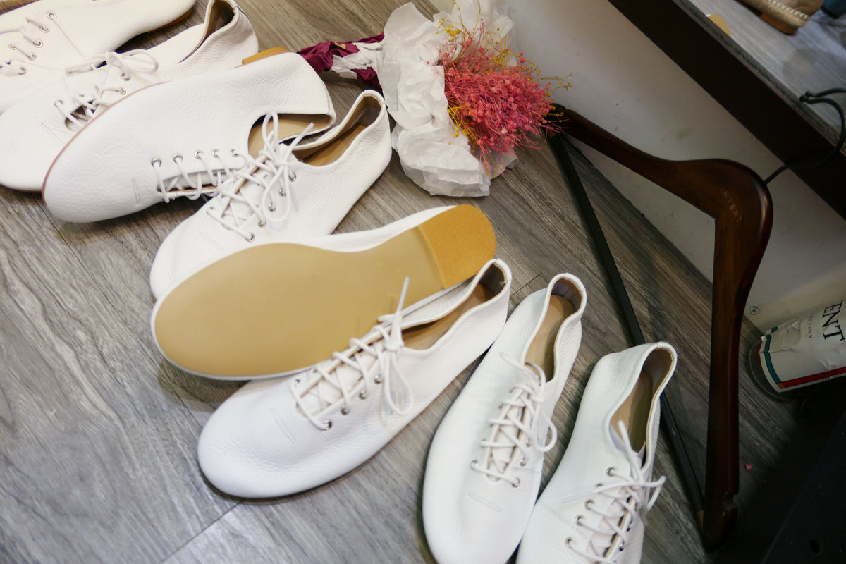 Leather loafer like shoes/ $319
