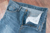 Skinny 高腰彈性褲管微磨超修腳牛仔褲, jeans/ PT8298