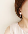 Sliver Tassel Earrings(Silver/Rose-Gold) / ER8109