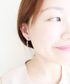 Sliver Tassel Earrings(Silver/Rose-Gold) / ER8109