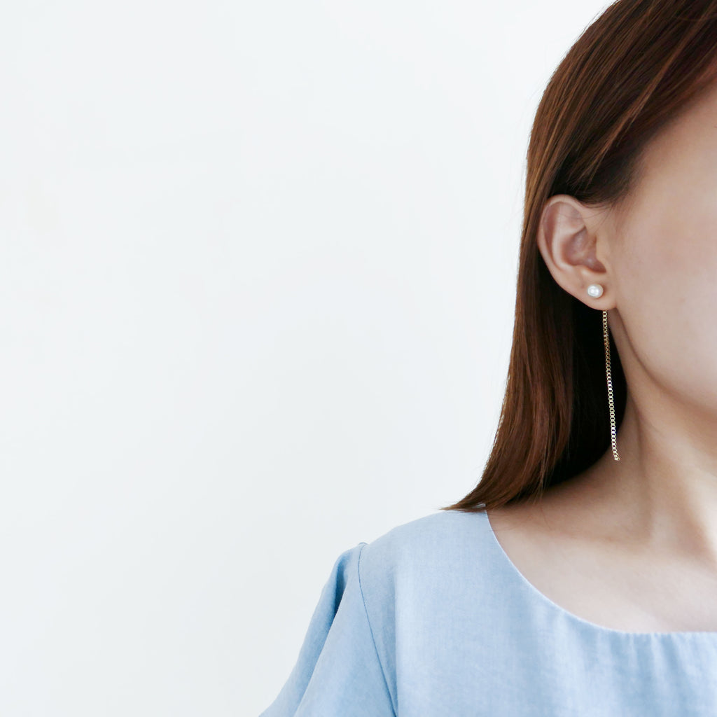 Pearl Long Earrings / ER8056