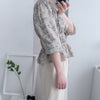 Branches 顯瘦氣質水彩花枝雙橡筋修腰, Blouse/ BU8612