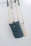 (現貨袋款) 格紋銀包袋 Chain, Bag / BG8072
