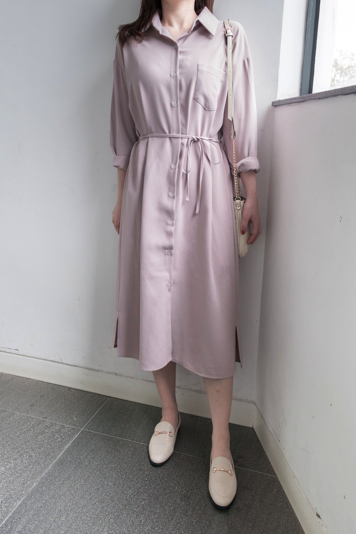 leather Ivory daily, loafer/ SH8095