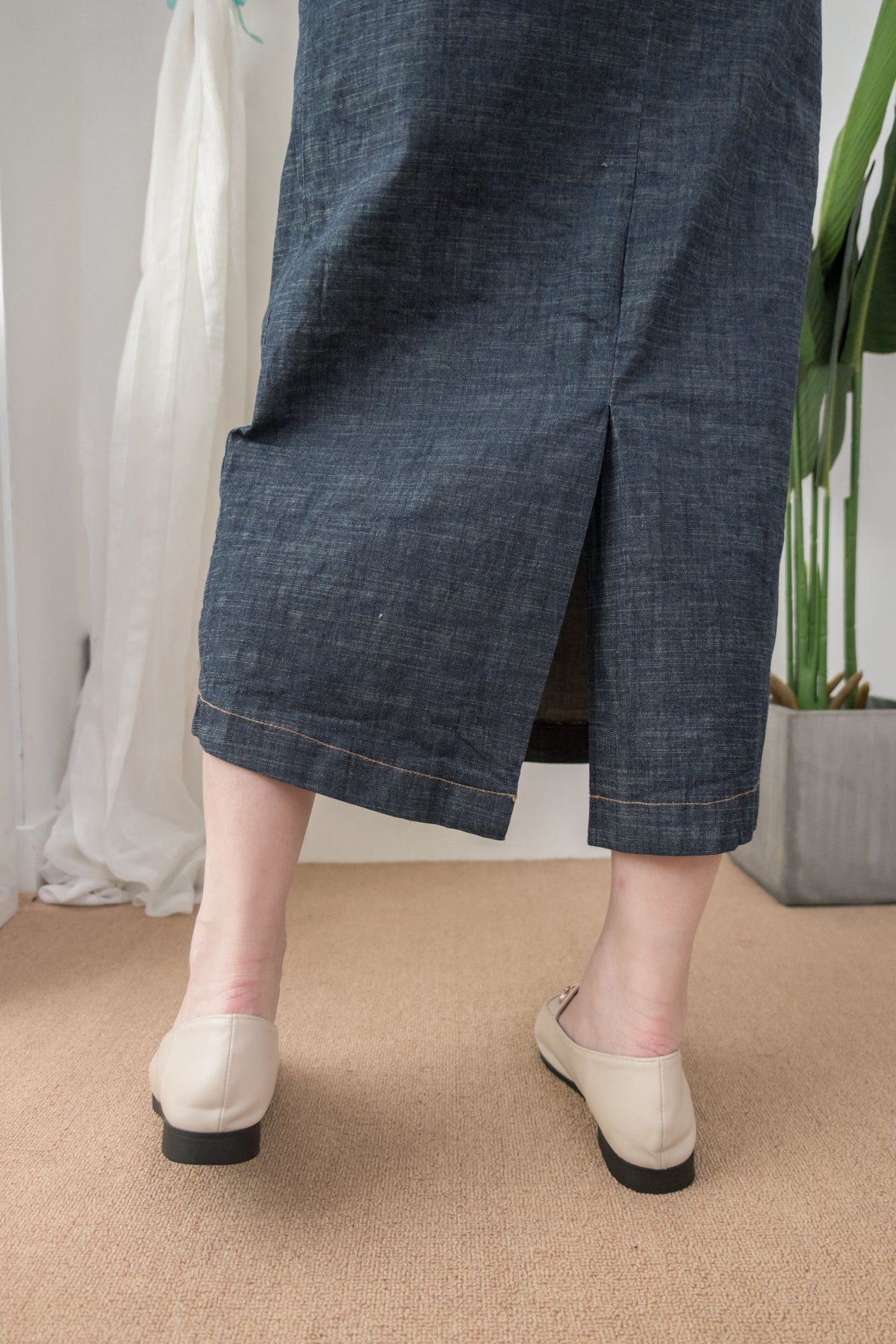 leather Ivory daily, loafer/ SH8095