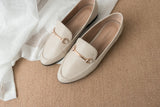 leather Ivory daily, loafer/ SH8095