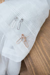 925 Crystal Oval Drop, Earrings (posts/ clips) /ER8292