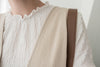 PLEATED VEST 開V領口腰線下百褶背心裙, DRESS/ DS8829