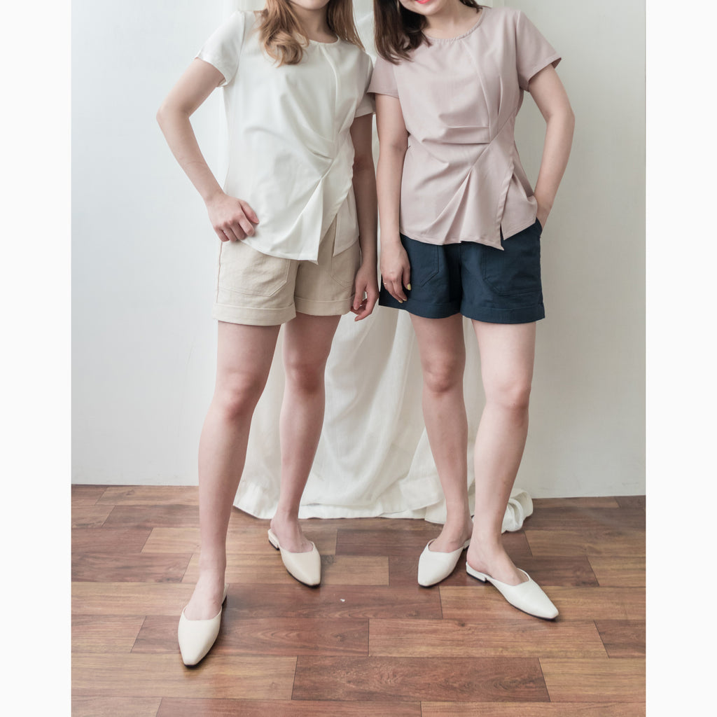Pointed Square, Mule Shoes/ SH8097