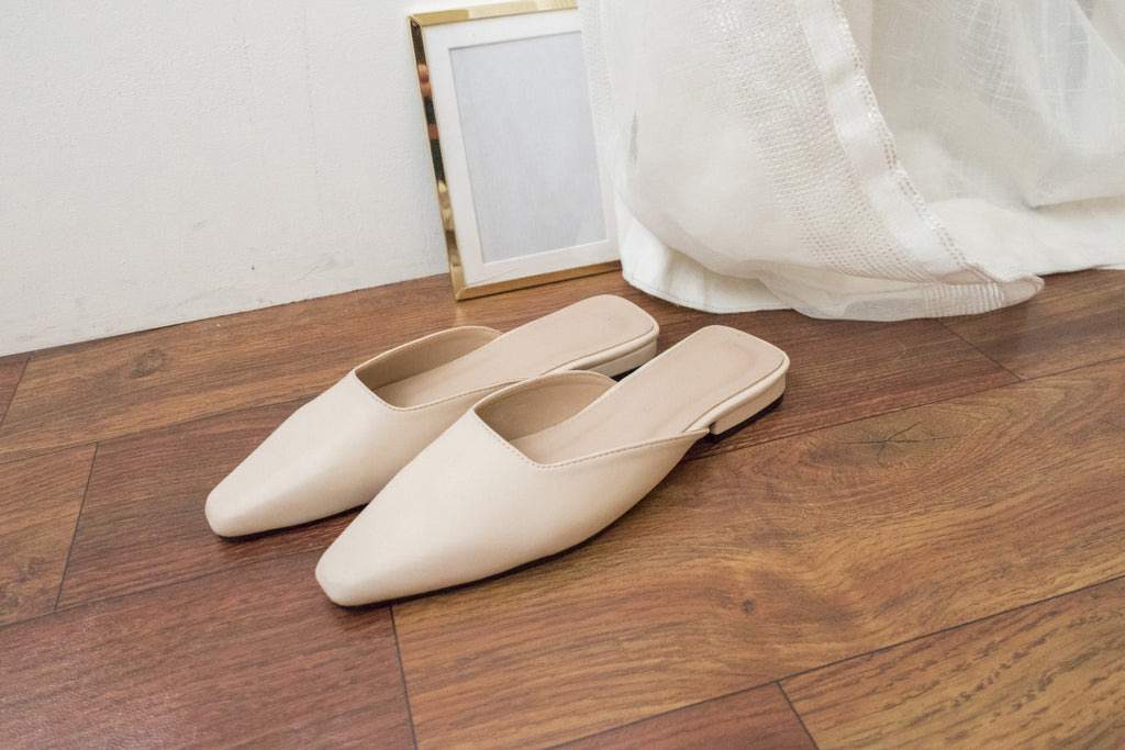 Pointed Square, Mule Shoes/ SH8097
