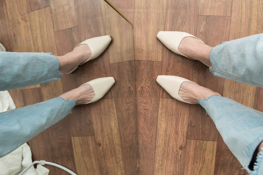 Pointed Square, Mule Shoes/ SH8097