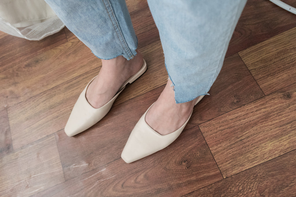 Pointed Square, Mule Shoes/ SH8097