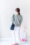 !Elastic! Just right, white pants/ PT8134