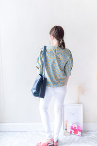 !Elastic! Just right, white pants/ PT8134
